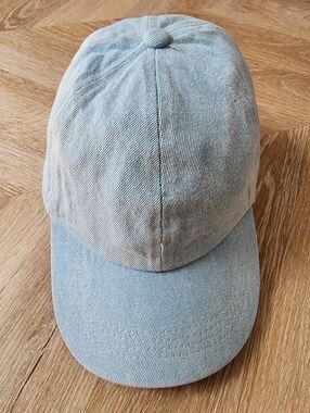 Light Blue Long Beach Denim Baseball Cap - By Ardene